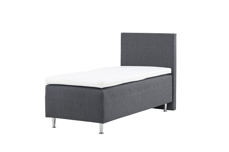 Mesa Sängpaket Ramsäng 90x200 cm - Mörkgrå - Möbler - Säng - Komplett sängpaket