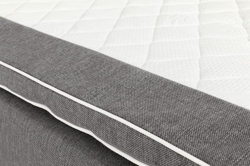 Montana Dubbelsäng med förvaring 160x200 cm - Grå - Möbler - Säng - Kontinentalsäng