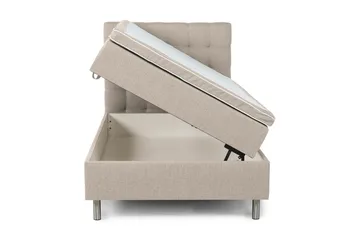 Montana Förvaringssäng 120x200 - Beige - Möbler - Säng - Enkelsäng