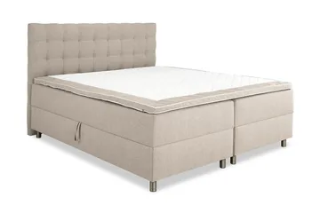 Montana Förvaringssäng 180x200 - Beige - Möbler - Säng - Komplett sängpaket
