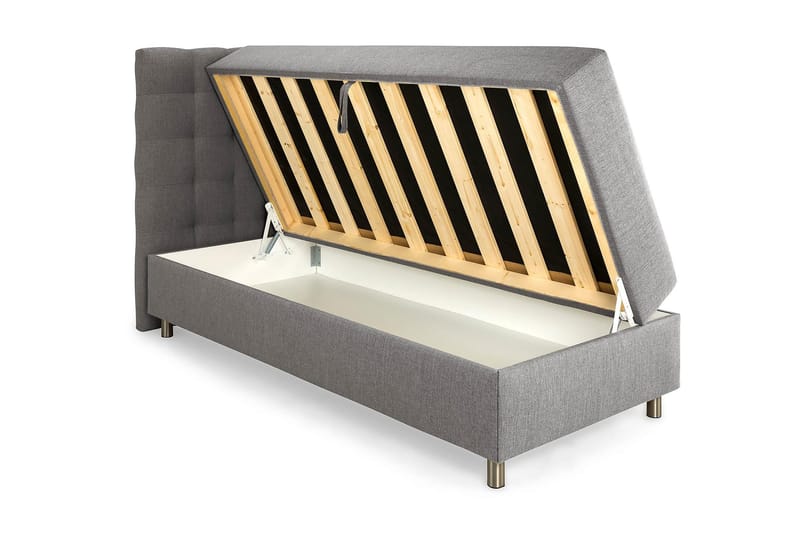 Montana Förvaringssäng 90x200 - Grå - Möbler - Säng - Kontinentalsäng