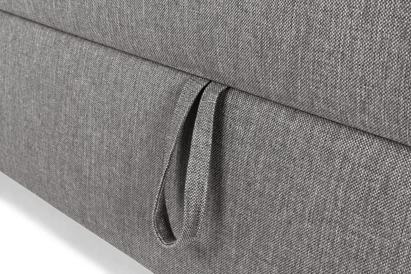 Montana Komplett Sängpaket med Förvaring 90x200 cm - Grå - Möbler - Säng - Kontinentalsäng