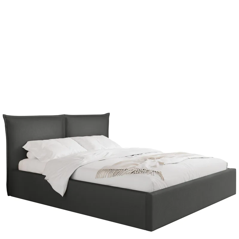 Morricon Sängram 140x200 cm - Grå - Möbler - Säng - Sängram & sängstomme