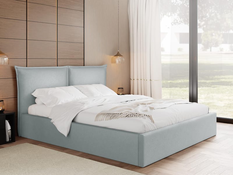 Morricon Sängram 160x200 cm - Grå - Möbler - Säng - Sängram & sängstomme