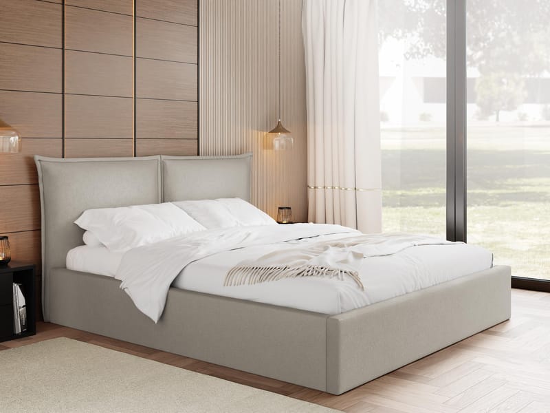 Morricon Sängram 180x200 cm - Beige - Möbler - Säng - Sängram & sängstomme