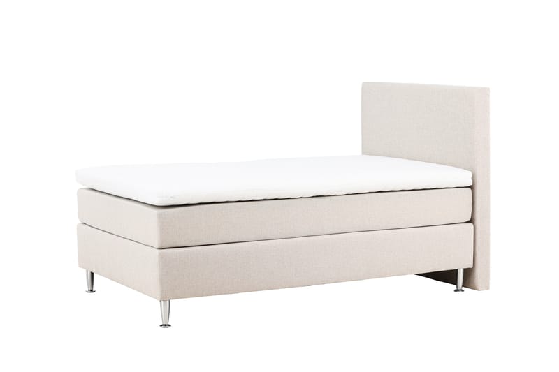Munia Sängpaket Kontinentalsäng 120x200 cm - Beige - Komplett sängpaket - Kontinentalsäng