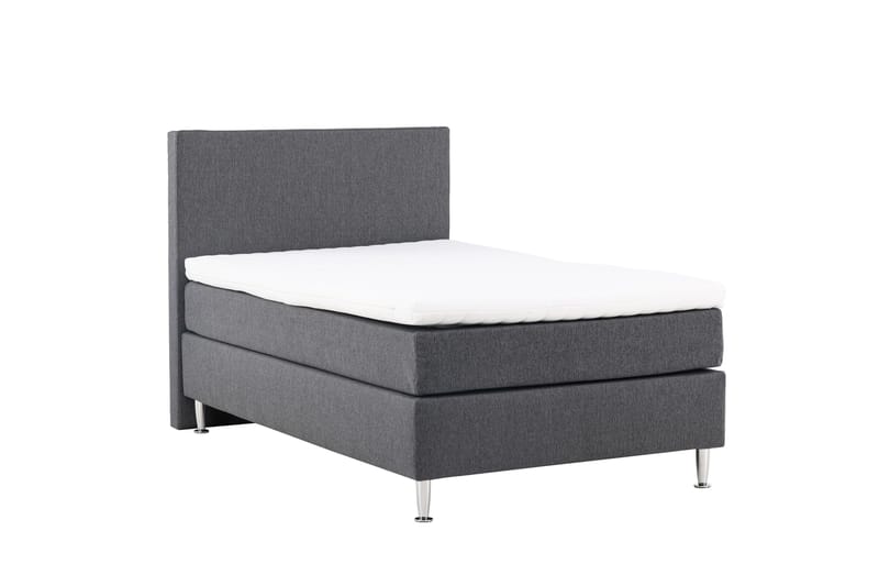 Toledo Sängpaket Kontinentalsäng 120x200 cm - Mörkgrå - Möbler - Säng - Komplett sängpaket
