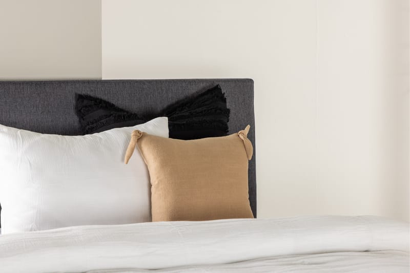 Munia Sängpaket Kontinentalsäng 120x200 cm - Mörkgrå - Möbler - Säng - Komplett sängpaket