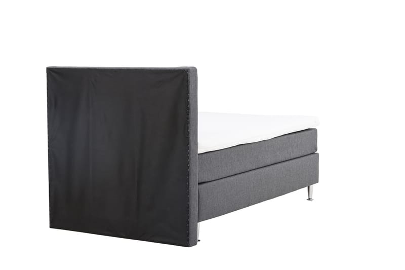 Munia Sängpaket Kontinentalsäng 120x200 cm - Mörkgrå - Komplett sängpaket - Kontinentalsäng