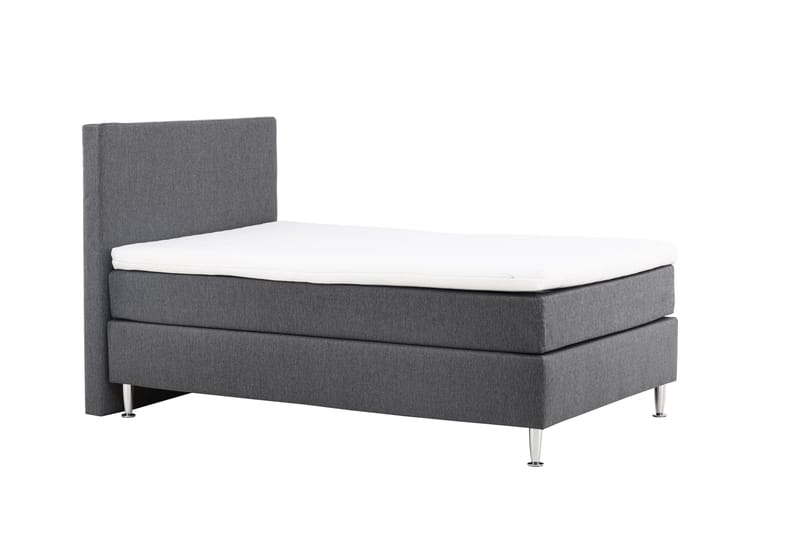 Munia Sängpaket Kontinentalsäng 120x200 cm - Mörkgrå - Möbler - Säng - Komplett sängpaket