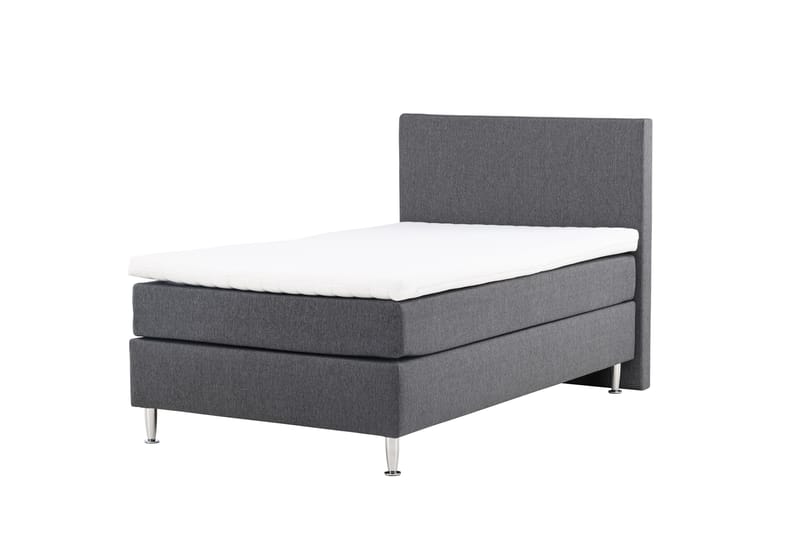 Munia Sängpaket Kontinentalsäng 120x200 cm - Mörkgrå - Möbler - Säng - Komplett sängpaket