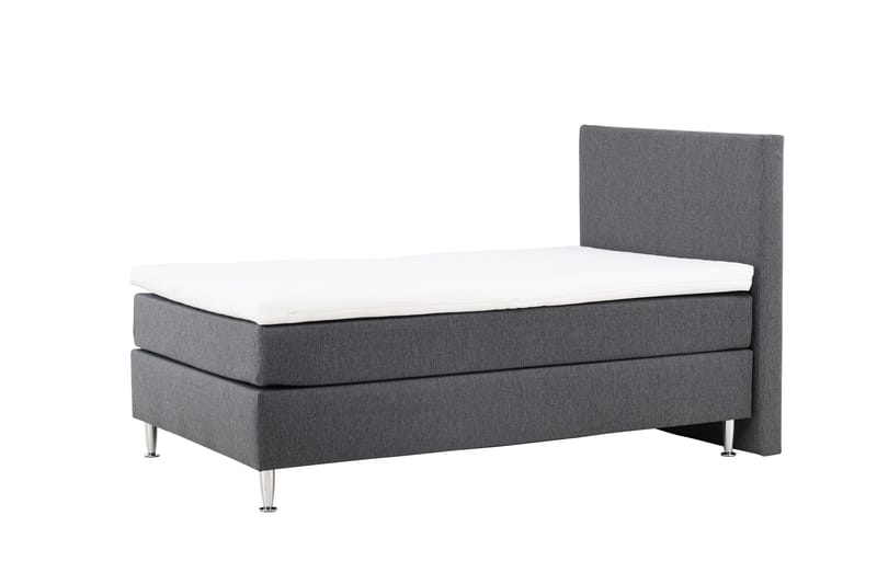 Munia Sängpaket Kontinentalsäng 120x200 cm - Mörkgrå - Möbler - Säng - Komplett sängpaket