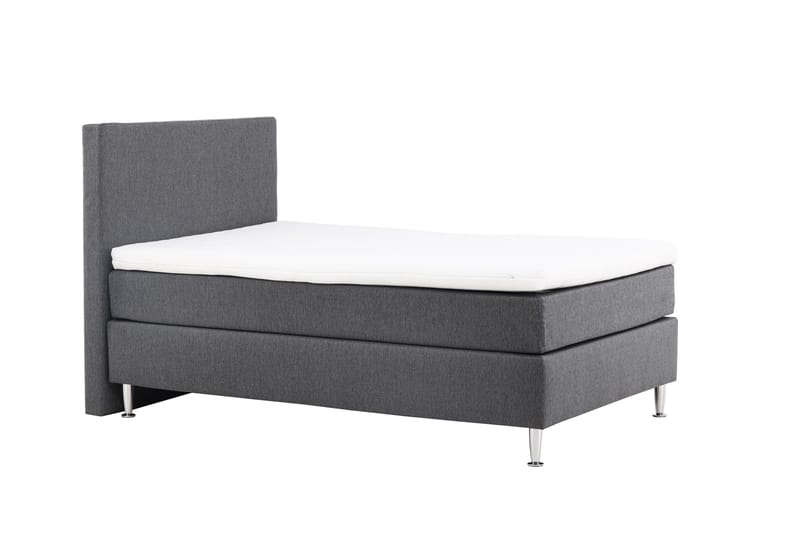 Toledo Sängpaket Kontinentalsäng 120x200 cm - Mörkgrå - Möbler - Säng - Komplett sängpaket