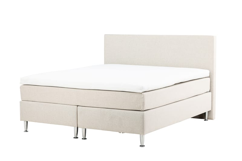 Munia Sängpaket Kontinentalsäng 180x200 cm - Beige - Komplett sängpaket - Kontinentalsäng