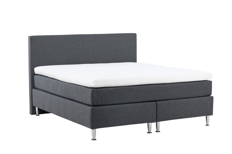 Munia Sängpaket Kontinentalsäng 180x200 cm - Mörkgrå - Möbler - Säng - Komplett sängpaket