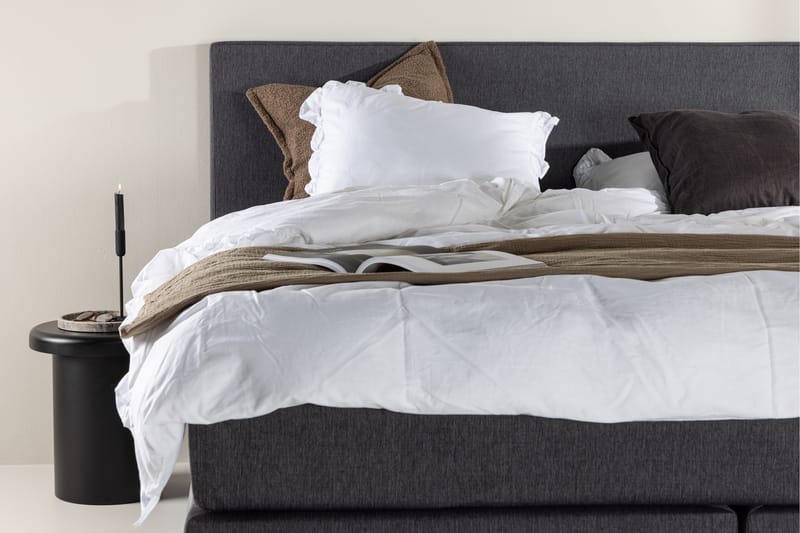 Munia Sängpaket Kontinentalsäng 180x200 cm - Mörkgrå - Möbler - Säng - Komplett sängpaket