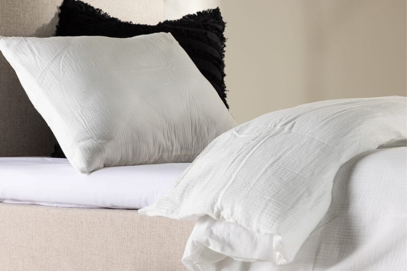 Munia Sängpaket Kontinentalsäng 90x200 cm - Beige - Möbler - Säng - Komplett sängpaket