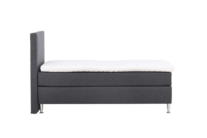 Munia Sängpaket Kontinentalsäng 90x200 cm - Mörkgrå - Möbler - Säng - Komplett sängpaket