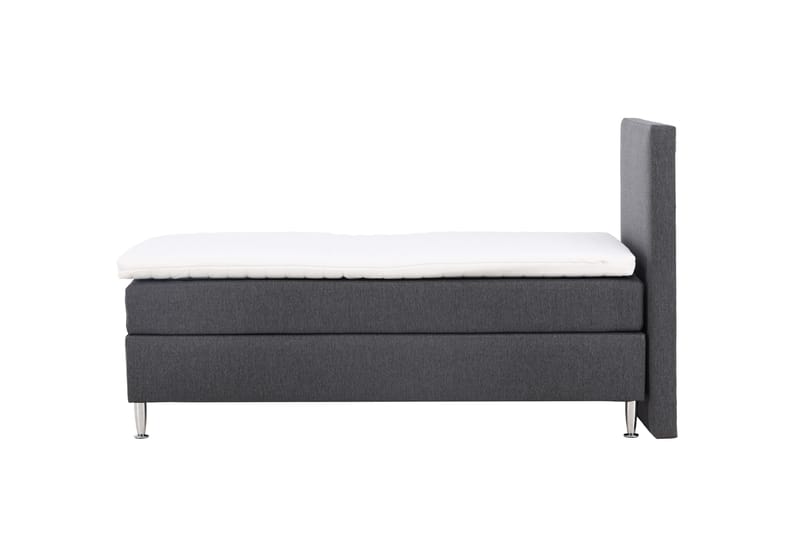 Munia Sängpaket Kontinentalsäng 90x200 cm - Mörkgrå - Möbler - Säng - Komplett sängpaket