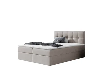 Neitisuanto Sängpaket Kontinentalsäng 140x200 cm - Beige - Möbler - Säng - Komplett sängpaket