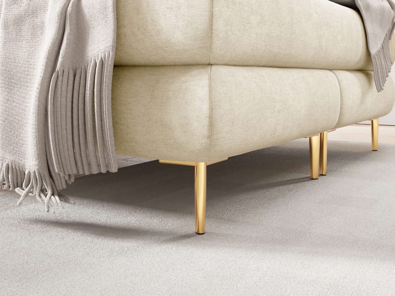 Neylinus Sängpaket Kontinentalsäng 160x200 cm - beige - Möbler - Säng - Komplett sängpaket