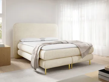 Neylinus Sängpaket Kontinentalsäng 180x200 cm - ljusbeige - Möbler - Säng - Komplett sängpaket