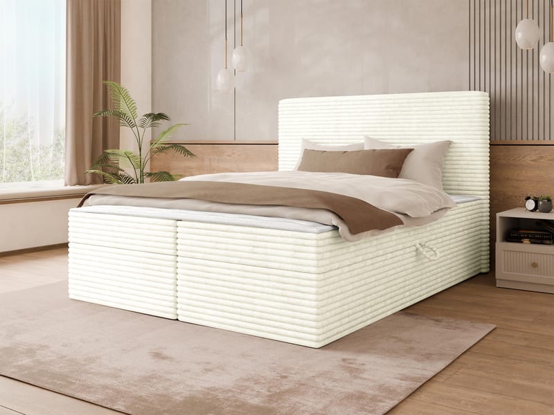 Neyrin Sängpaket Kontinentalsäng 160x200 cm med Förvaring - Möbler - Säng - Kontinentalsäng