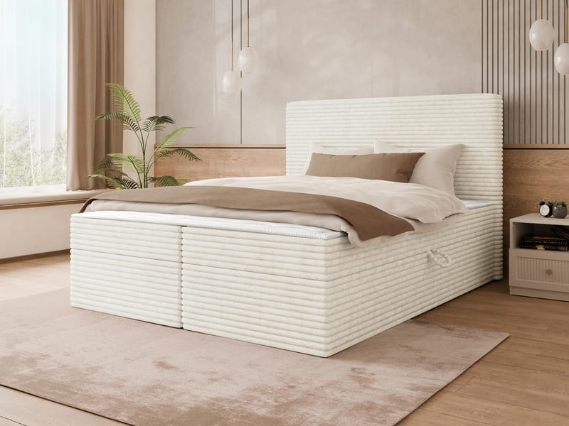 Neyrin Sängpaket Kontinentalsäng 160x200 cm med Förvaring - Möbler - Säng - Kontinentalsäng