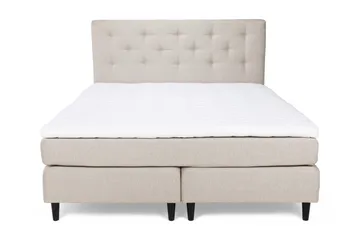 Nice Deluxe Komplett Sängpaket 160x200 - Beige - Möbler - Säng - Komplett sängpaket