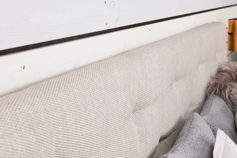 Nice Deluxe Komplett Sängpaket 160x200 - Beige - Möbler - Säng - Komplett sängpaket
