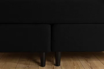 Nice Deluxe Komplett Sängpaket 160x200 - Svart - Möbler - Säng - Komplett sängpaket