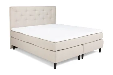 Nice Deluxe Komplett Sängpaket 180x200 - Beige - Möbler - Säng - Komplett sängpaket
