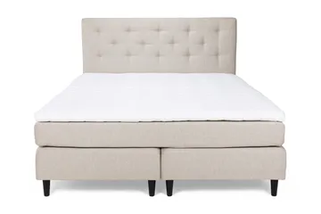 Nice Deluxe Komplett Sängpaket 180x200 - Beige - Möbler - Säng - Komplett sängpaket