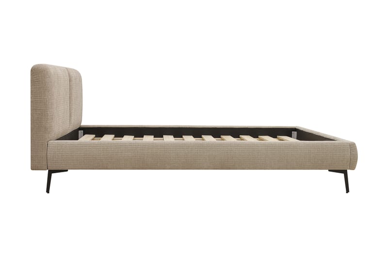 Nordic Komplett Sängpaket 140x200 cm med sänggavel - Beige - Möbler - Säng - Komplett sängpaket