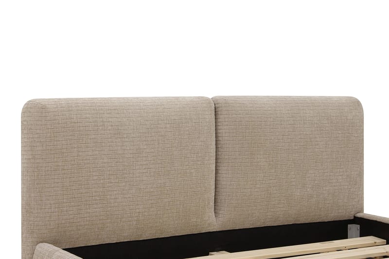 Nordic Komplett Sängpaket 140x200 cm med sänggavel - Beige - Möbler - Säng - Komplett sängpaket