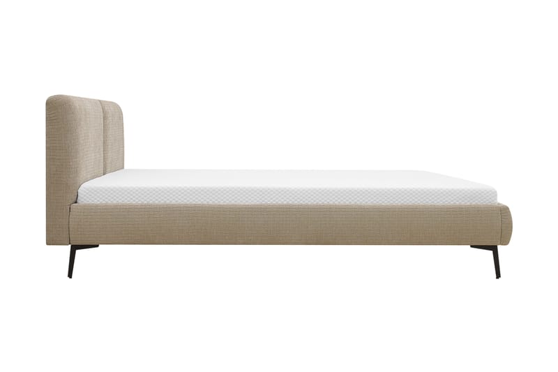 Nordic Komplett Sängpaket 140x200 cm med sänggavel - Beige - Möbler - Säng - Komplett sängpaket