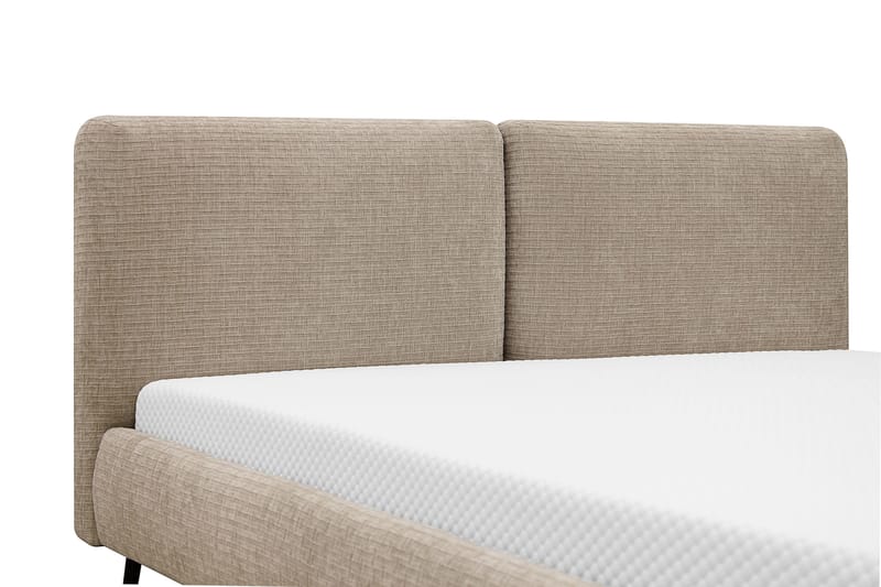 Nordic Komplett Sängpaket 140x200 cm med sänggavel - Beige - Möbler - Säng - Komplett sängpaket