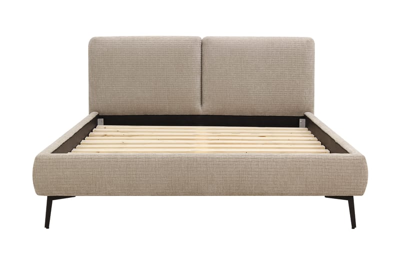 Nordic Komplett Sängpaket 140x200 cm med sänggavel - Beige - Möbler - Säng - Komplett sängpaket