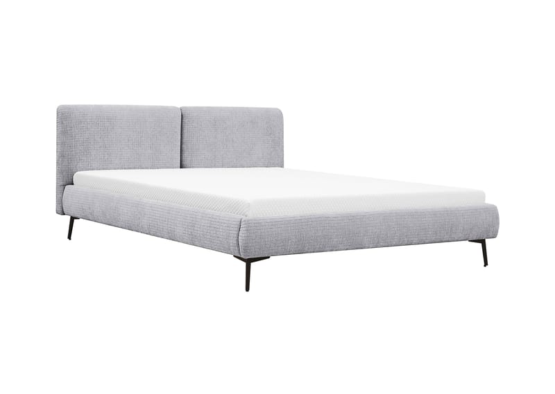 Nordic Komplett Sängpaket 160x200 cm med sänggavel - Grå - Möbler - Säng - Komplett sängpaket