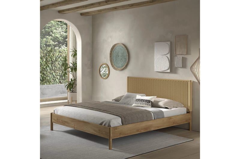 Oliv Sängram - Ek - Möbler - Säng - Sängram & sängstomme