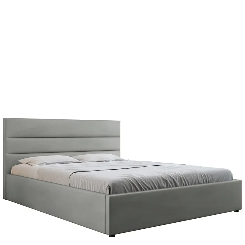 Omrynn Sängram 160x200 cm, Grå