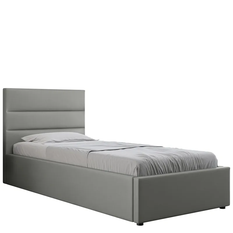 Omrynn Sängram med förvaring 120x200 cm - grå - Möbler - Säng - Sängram & sängstomme