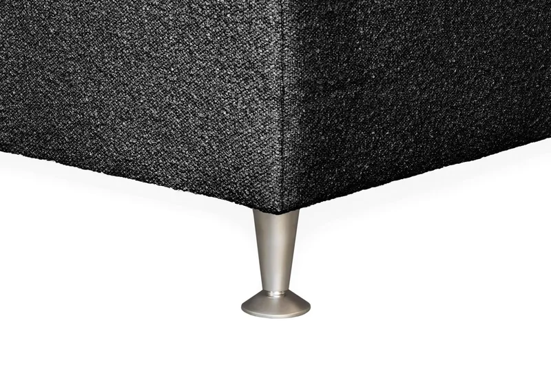 Oslo Lyx Kontinentalsäng 120 knappar loop 20 - Svart - Möbler - Säng - Kontinentalsäng