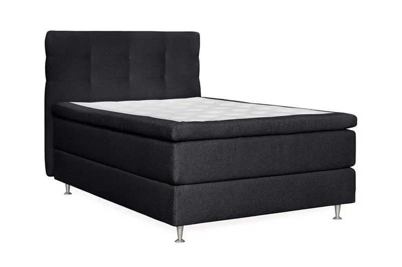 Oslo Lyx Kontinentalsäng 120 knappar loop 20 - Svart - Möbler - Säng - Kontinentalsäng