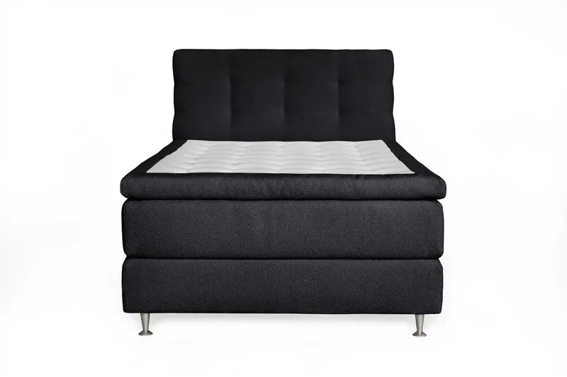 Oslo Lyx Kontinentalsäng 120 knappar loop 20 - Svart - Möbler - Säng - Kontinentalsäng