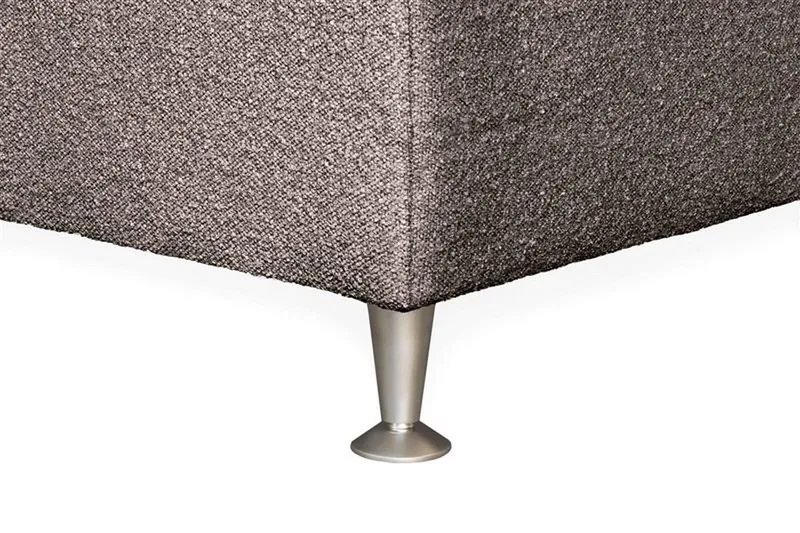 Oslo Lyx Kontinentalsäng 120 knappar loop 8 - Ljusbrun - Möbler - Säng - Kontinentalsäng