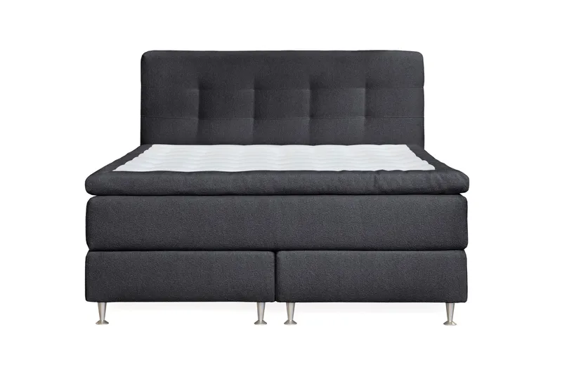 Oslo Lyx Kontinentalsäng 180 knappar loop 20 - Svart - Möbler - Säng - Kontinentalsäng