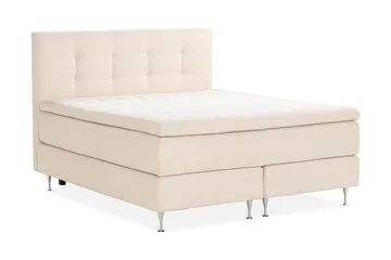 Oslo Lyx Kontinentalsäng Boucle 180x200 - Ljusbeige - Möbler - Säng - Kontinentalsäng