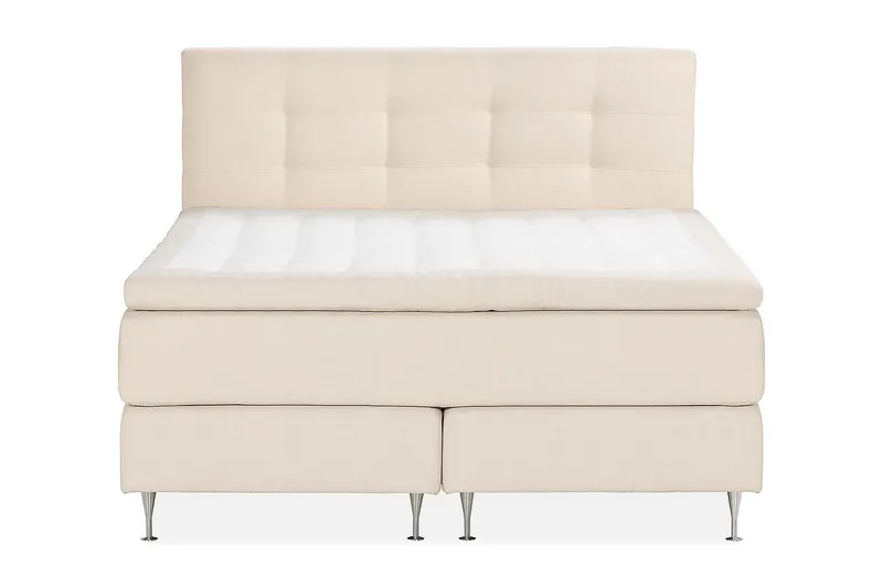 Oslo Lyx Kontinentalsäng Boucle 180x200 - Ljusbeige - Möbler - Säng - Komplett sängpaket