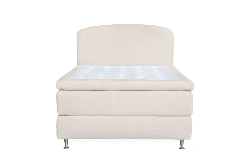 Oslo Lyx Sängpaket 120 curved loop 2 - Ljusbeige - Möbler - Säng - Kontinentalsäng